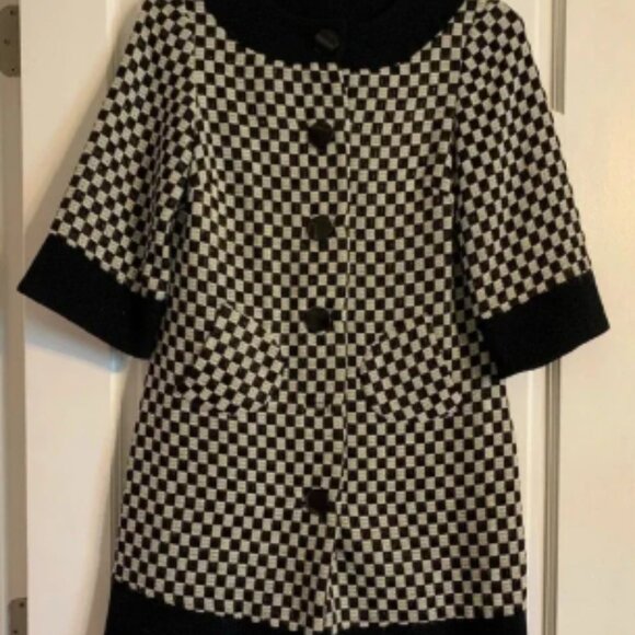 TIBI Checkered Jacket - Picture 1 of 5